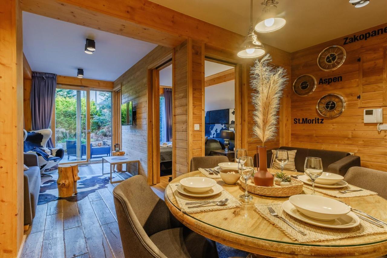 Pod Giewontem Gawra: Luxury With Terrace, Sauna & Jacuzzi Near Krupówki Apartment